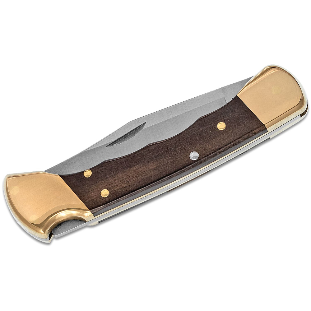 Buck 110 Finger Groove Folding Knife 2 Buck Hunter Finger Groove Folding Knife