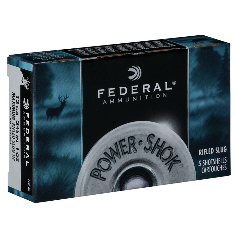 Federal Power Shok Slugs 12ga 1 Federal Power Shok Slugs