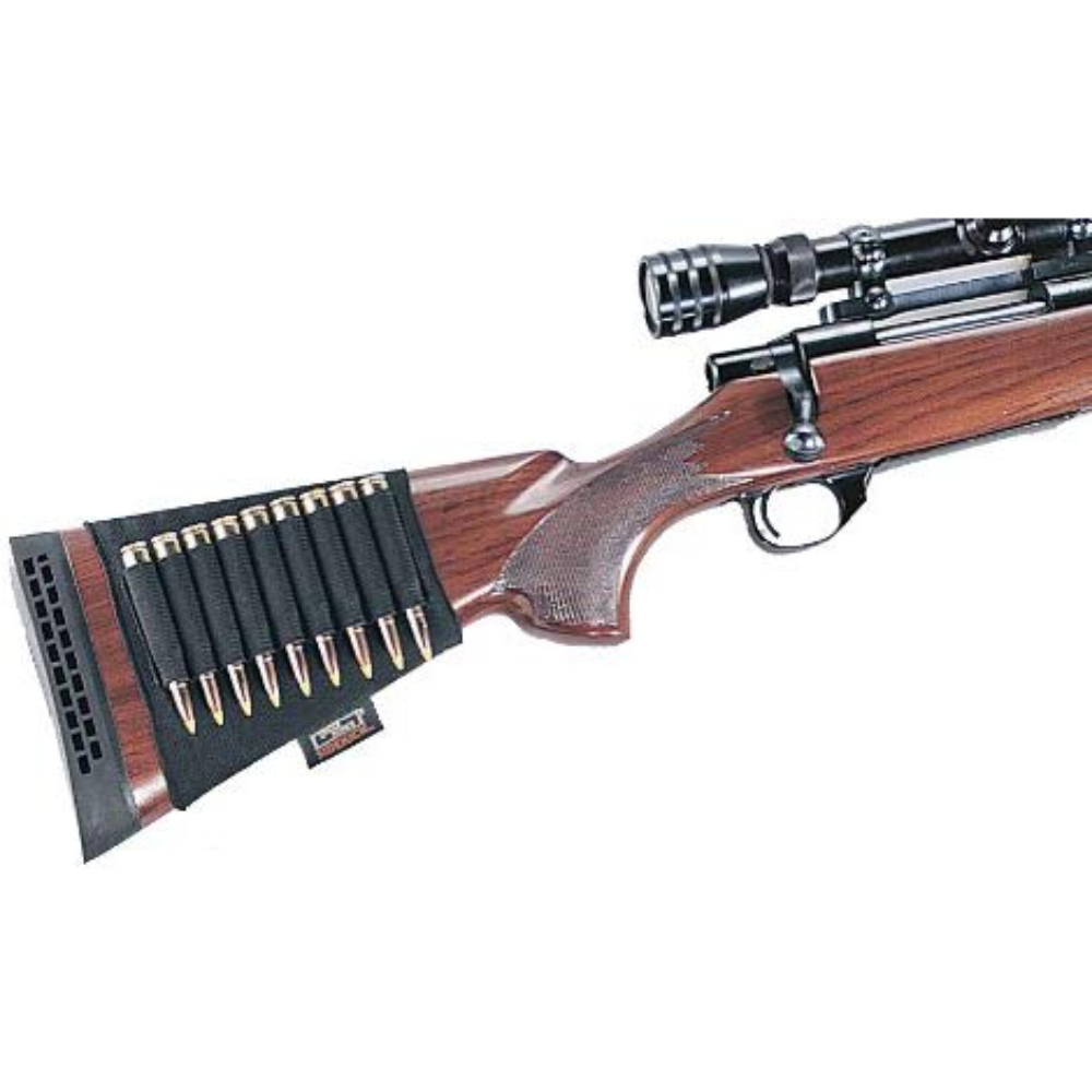 Uncle Mikes Buttstock Rifle Shell Holder 2 Uncle Mikes Buttstock Rifle Shell Holder