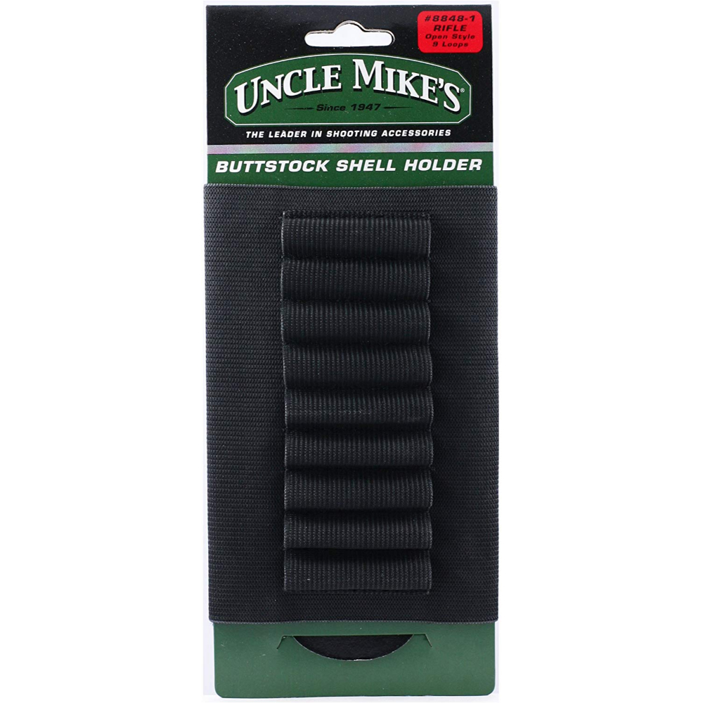 Uncle Mikes Buttstock Rifle Shell Holder 3 Uncle Mikes Buttstock Rifle Shell Holder