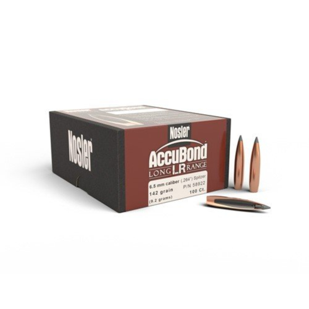 Nosler Accubond Long Range Bullets 1 Nosler Accubond Long Range Boat Tail Bullets
