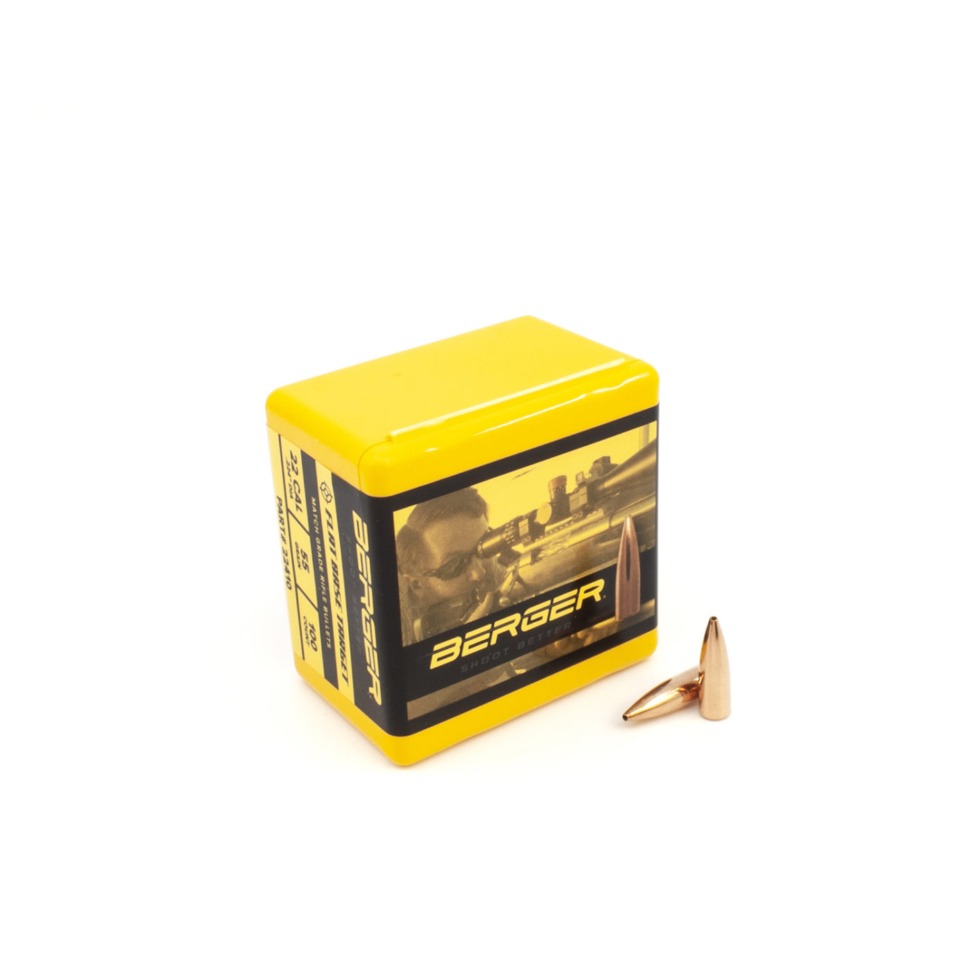 Berger Flat Base Target Bullet 1 Berger flat base target bullet