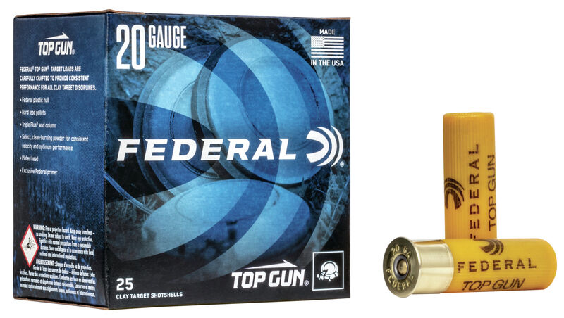Federal Top Gun 20ga Shotshells 1 federal top gun