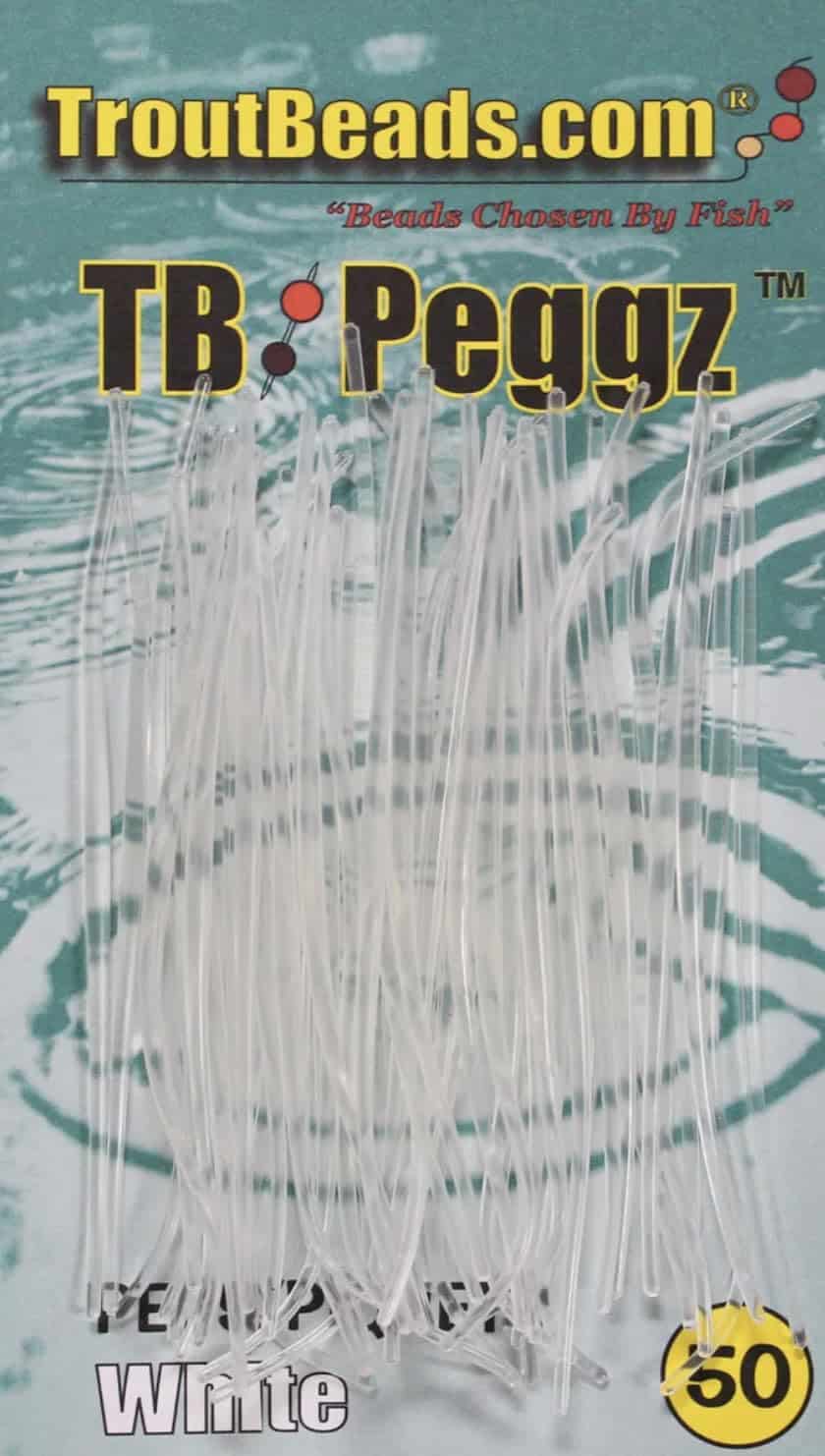 Troutbeads Peggz 50pk 1 troutbeads peggz