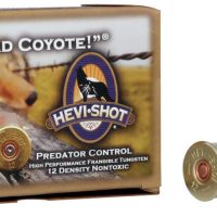 hevi-shot dead coyote