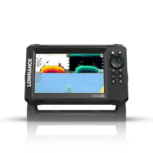 Lowrance Eagle 7 with SplitShot HD Transducer 1 Lowrance Eagle 7